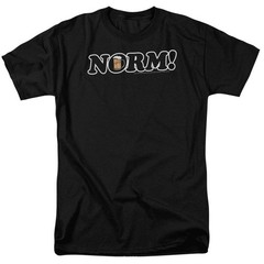 Cheers Norm! Licensed Adult Unisex T-Shirt Regular Fit Tee SM-3X