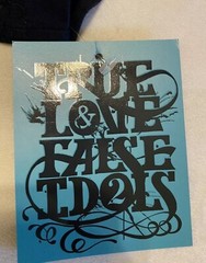 True Love & False Idols T-Shirt Mens Black Small TLFI Breakwater Shirt New