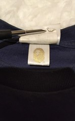 A Bathing Ape BAPE Ape Head Logo Graphic Tee Navy Men’s L Crew Neck Regular
