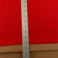 Lot of 3 District Perfect Tri Adult Small Red Short Sleeve Crew Neck T-Shirt New