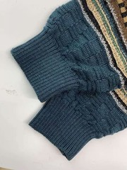 Other brands: tosani knit sweater (thick), size M, wool, multi-color, all-over p