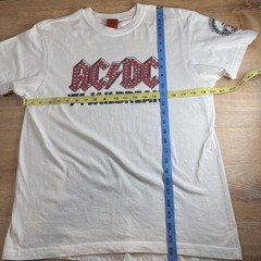 2005 A&G Amal Guessous AC DC 74 Jailbreak Crystal Studded T Shirt XL