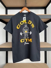Golds Gym Bodybuilding Workout Sport Black T-shirt Sz M