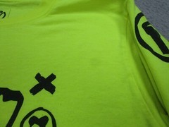 The Weeknd Shirt Mens S Yellow Neon Black Bad Habits XO Tour Concert Long Sleeve