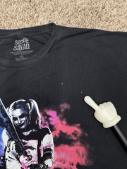 Harley Quinn Suicide Squad Shirt Men Sz 3XL XXL Black DC Comics Margot Robbie