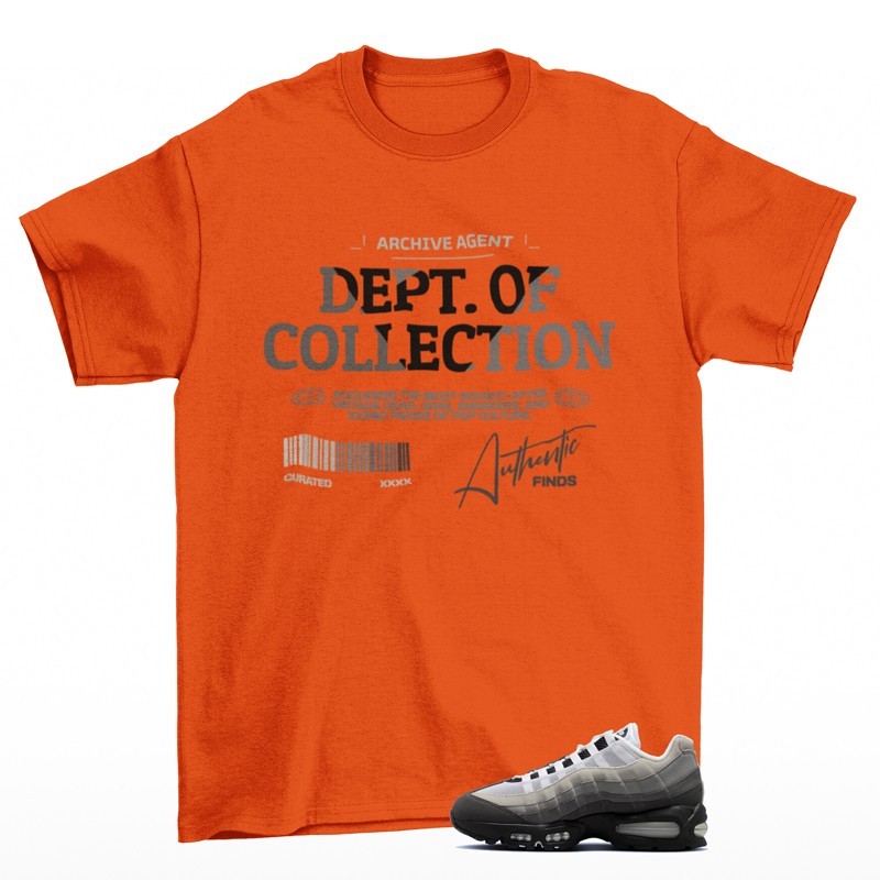 Archive Sneaker Shirt Orange to Match Air Max 95 Granite HM4740-007