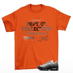 Archive Sneaker Shirt Orange to Match Air Max 95 Granite HM4740-007