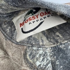 Mossy Oak Break-Up Camo Long Sleeve Pocket T-Shirt Mens Brown Green XL