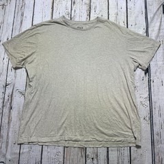Pact Men’s XL Oatmeal Beige Solid 100% Organic Cotton Casual Crewneck T-shirt