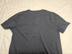 Vince Men’s Henley Short Sleeve T-Shirt Size Large Black 3 Button Classic