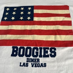 FRUIT ON THE LOOM BOOGIES DINER LAS VEGAS SINGLE STITCH VINTAGE T SHIRT