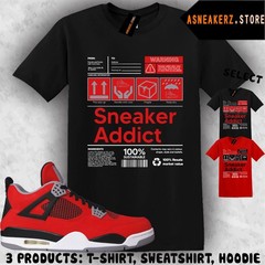 Tee Shirt Matching AJ 4 Toro Bravo 2026 Match Sneaker Sneakerhead Addict T-Shirt