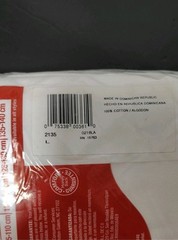 Hanes ComfortSoft 2135 Crewneck Tagless Men’s White T-shirt – Size L – 3 Pack