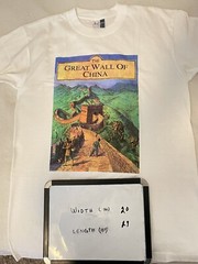 The Great Wall Of China tshirt