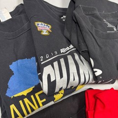 Men’s Graphic T Shirt Lot 13 Pc Mixed Brands Sports Beer Music Size M L XL