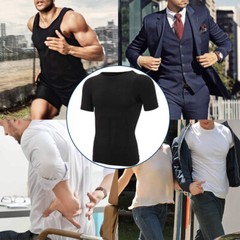 Men Fajas Para Hombres Faja Reductora De Hombres Body Abdomen Control Tee Shaper