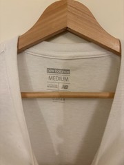 New Balance Basketball “Board Man Gets Paid” Graphic Tee White Men’s M Cotton