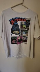 Batman Vtg Comic Book T Shirt Small S Sleeve on White Single stitch No Label 27
