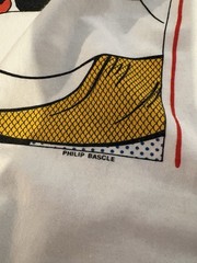 Vintage 80s 1986 Pop Art New Orleans Roy Lichtenstein Philip Bascle Art Shirt