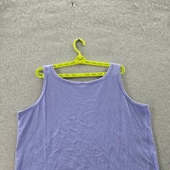 VINTAGE Big Dogs Men Tank Top XL Blue Text Graphic Sleeveless Logo