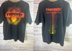 2 Sides Theory Of A Deadman Tour 2009 Black SHirt S-5XL OM605