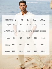 iWoo Mens Pants Linen Pants Men Casual 2025 Summer Beach Elastic Drawstring W…