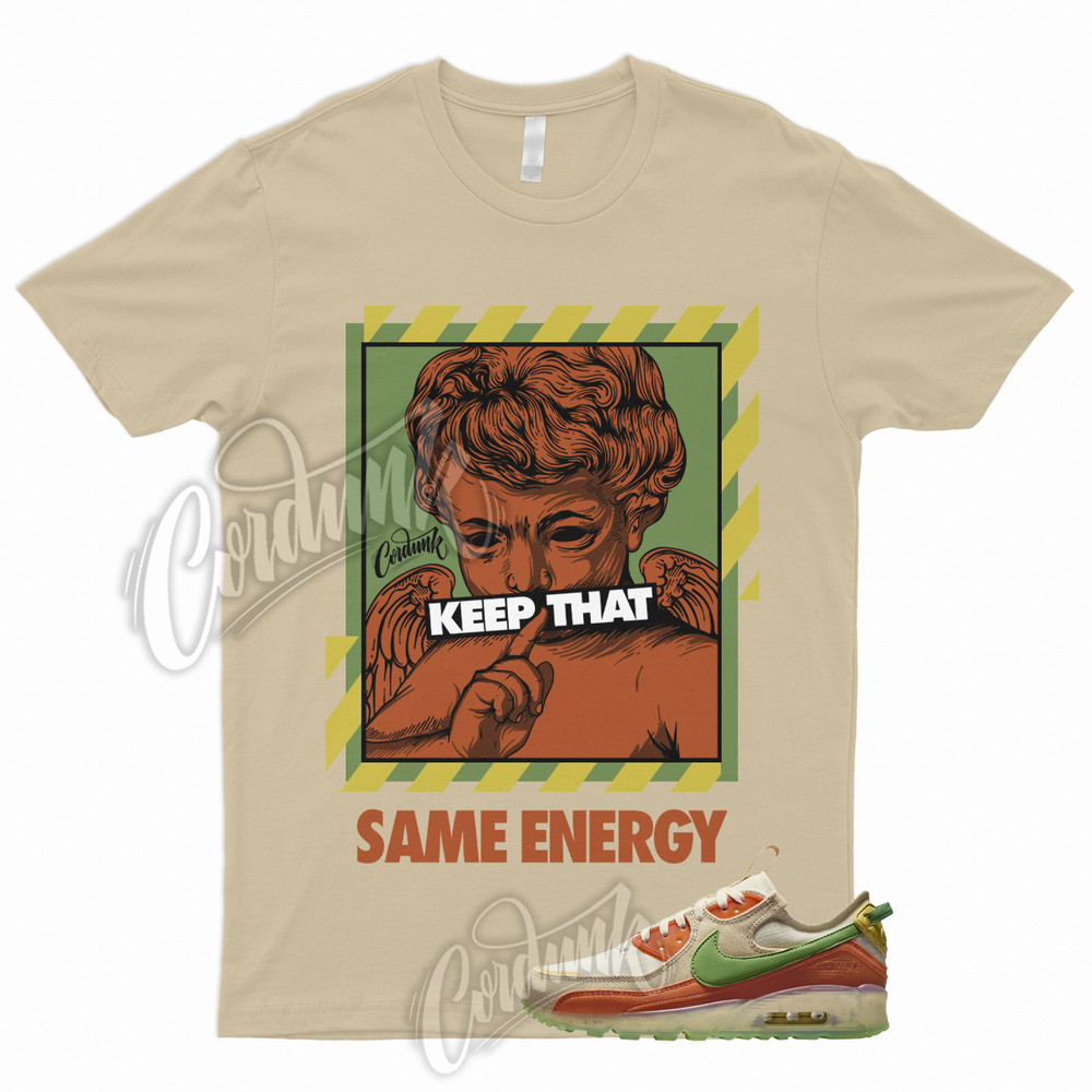 ENERGY Shirt to Match Air Max 90 Terrascape Orange Green Tan Khaki Voodoo Zion 1