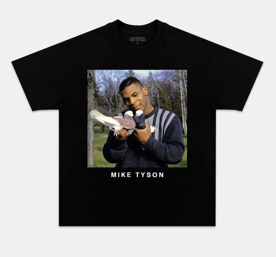Mike Tyson Champion Look T Shirt Boxing Legend Tee