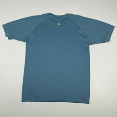 Chubbies T-Shirt Blue Short Sleeve Polyamide Rear Pineapple Logo Adult Medium