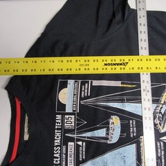 D555 T Shirt Mens 3XL Red “Elite Class Yacht Team”