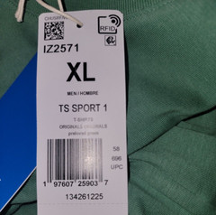 NEW MEN’S ADIDAS ORIGINALS MULTI COLOR TREFOIL SHIRT ~SIZE XL #IZ2571