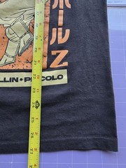Dragon Ball Z Mens T-Shirt -Orange Black Size Small 100% Cotton