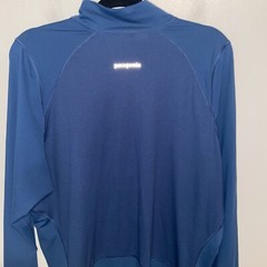 Patagonia Shirt Mens Large 1/4 Zip Pullover Outdoor Base Layer Cycling Logos
