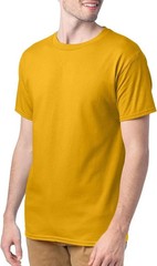 Hanes Men Crew neck T-Shirt 4-Pack ComfortSoft 100% Cotton Heavyweight Tee Plain