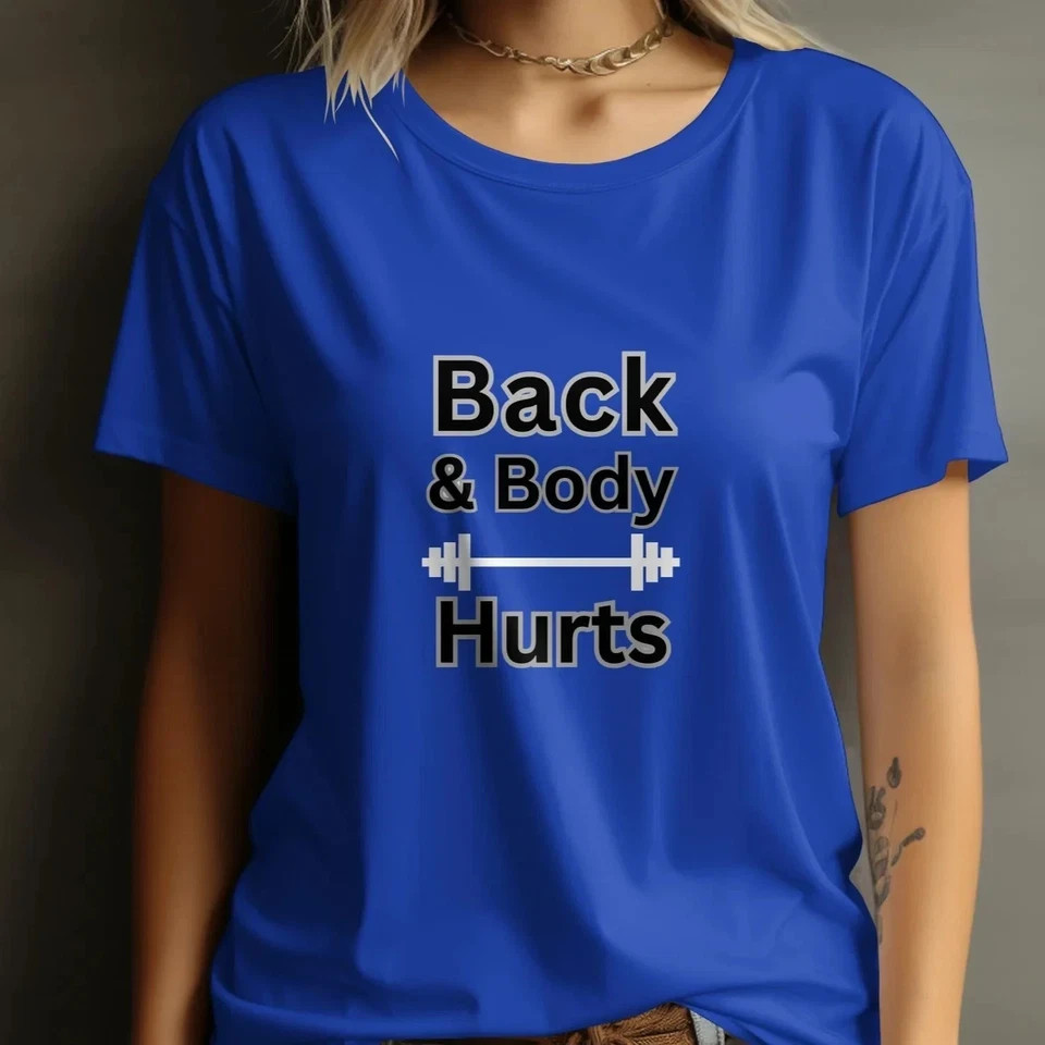 Short Sleeve Round Neck Workout Tee for Men & Women | Athletic Gym Top