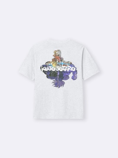 JoJo’s Bizarre Adventure x GU T-Shirts Jump Japan LIGHT GRAY