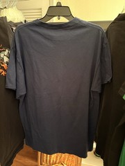 Port & Company Tony Romo NFL Graphic Tee Navy Cotton Crew Neck Short Sleeve L