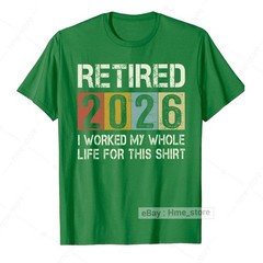Retired 2025 T-Shirt for Retirees I Worked My Whole Life This Retirement Vintage