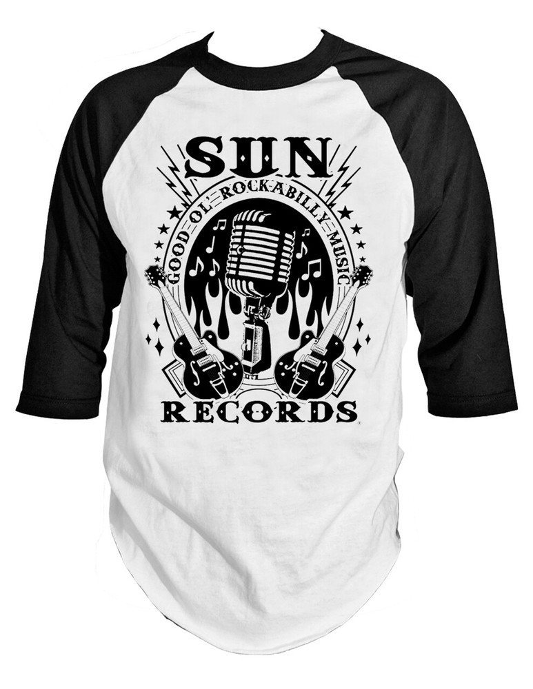 STEADY CLOTHING Rockabilly Music Raglan T-Shirt S-3XL NEW