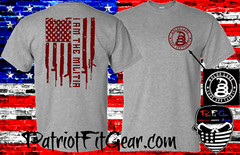 t-shirt,I Am The Militia, Molon Labe,Gun Rights,We The People,NRA,2nd Amendment