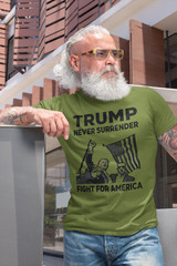 Trump Rally Shot Support Trump MAGA 2024 Fight For America Election T-Shirt
