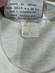 Vtg Poco Loco Club Cancun TShirt Mens Med Graphic Holiday Mexico 90s Retro Beach