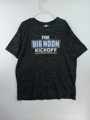 Fox BIG NOON Kickoff Barstool Men’s XL Gray Camo Cotton Poly Blend T-shirt