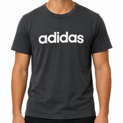 Adidas Men’s Size XL Grey Short Sleeve Crewneck T-Shirt Machine Wash