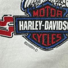 Vintage Harley-Davidson Motorcycles Mens XL White T Shirt Chandler Arizona Y2K