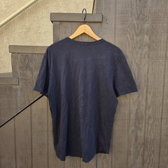 Buck Mason Size Large Black Cotton Short Sleeve Crew Neck T shirt SIZE LARGE