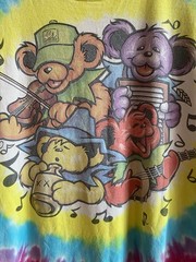 Grateful Dead Big River Jamboree Front/Back Graphic T-Shirt Tie Dye Size Medium