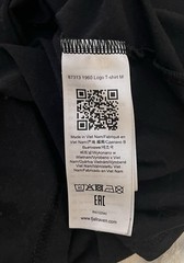 Fjallraven 1960 Logo T Shirt XXL Black Casual Outdoors Cotton Blend Fitted Tee