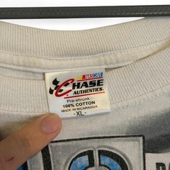 Vintage Dale Earnhardt Jr NASCAR All Over Print Tee XL