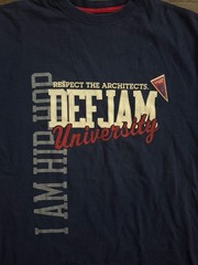 Vtg Def Jam University I Am Hip Hop Short Sleeve T Shirt Sz XL